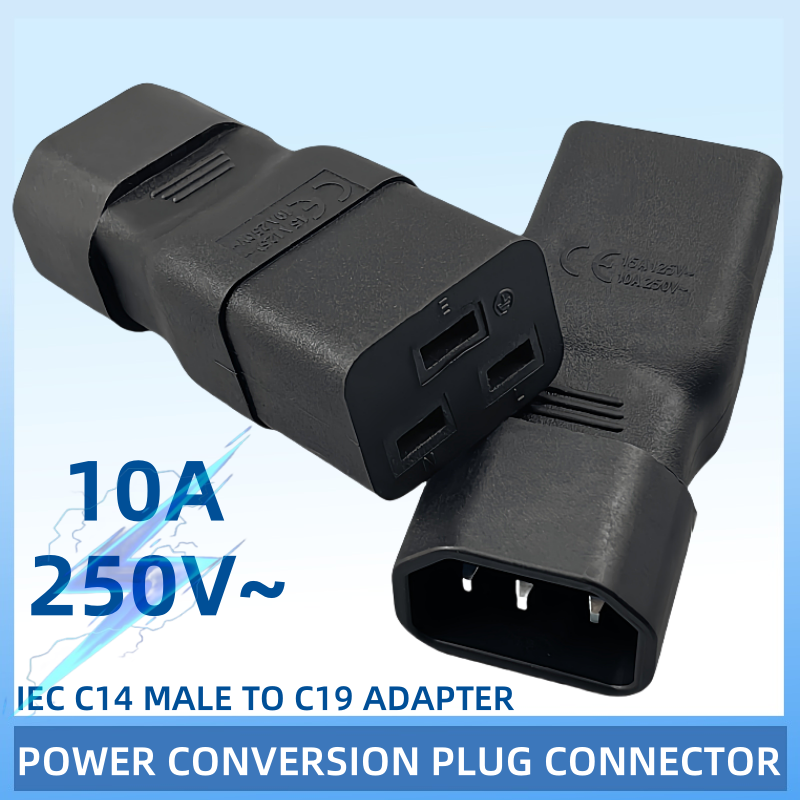 Psu Computer - IEC 320 C19 to C14 ปลั๊กอะแดปเตอร์ไฟ