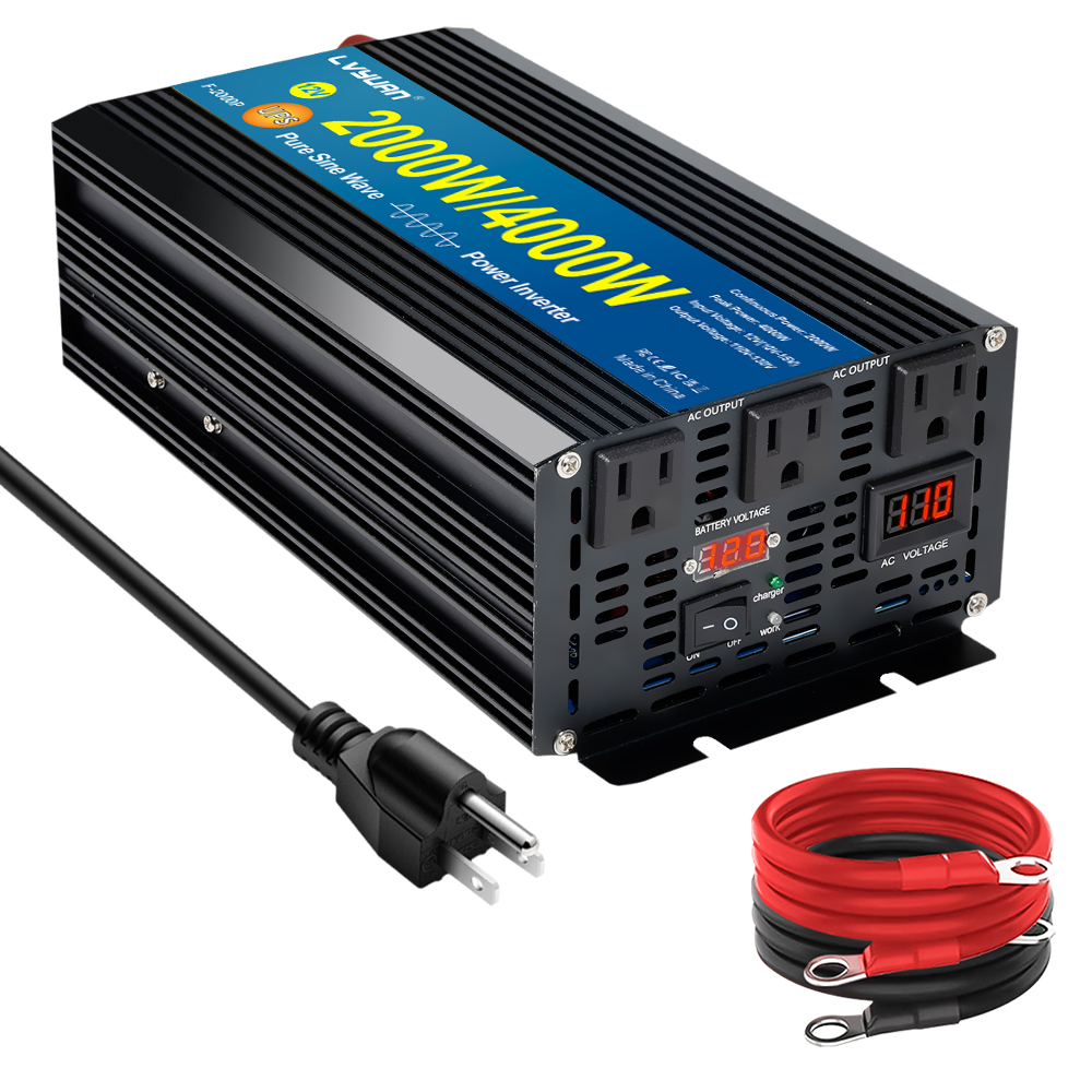 Ac Power Supply - อินเวอร์เตอร์ LVYUAN 1500W พร้อมฟังก์ชัน UPS และเครื่องชาร์จ