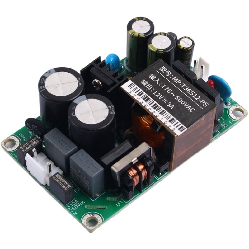 Dc Power Supply 12V - N13R-(ทนทาน) ACDC 36W โมดูลจ่ายไฟแบบสวิตชิ่งแรงดันสูง พร้อมระบบแยกวงจรและควบคุมในตัว