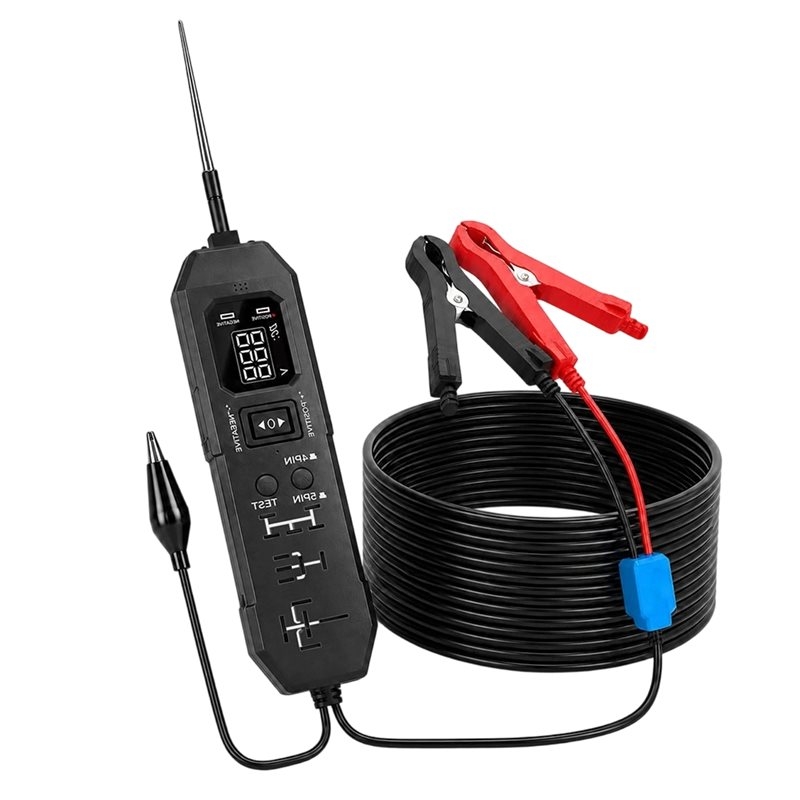 Power Supply Tester - เครื่องทดสอบรีเลย์ยานยนต์รุ่นใหม่, เครื่องทดสอบวงจรดิจิตอลสำหรับยานพาหนะ, เครื่องมือตรวจจับแหล่งจ่ายไฟและวินิจฉัยความผิดปกติทางไฟฟ้า