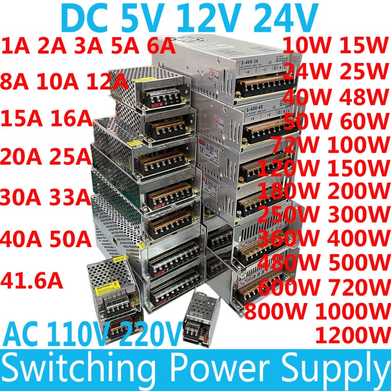 เปลี่ยนแหล่งจ่ายไฟ AC 110V 220 - Smps Power Supply บทวิจารณ์และราคา