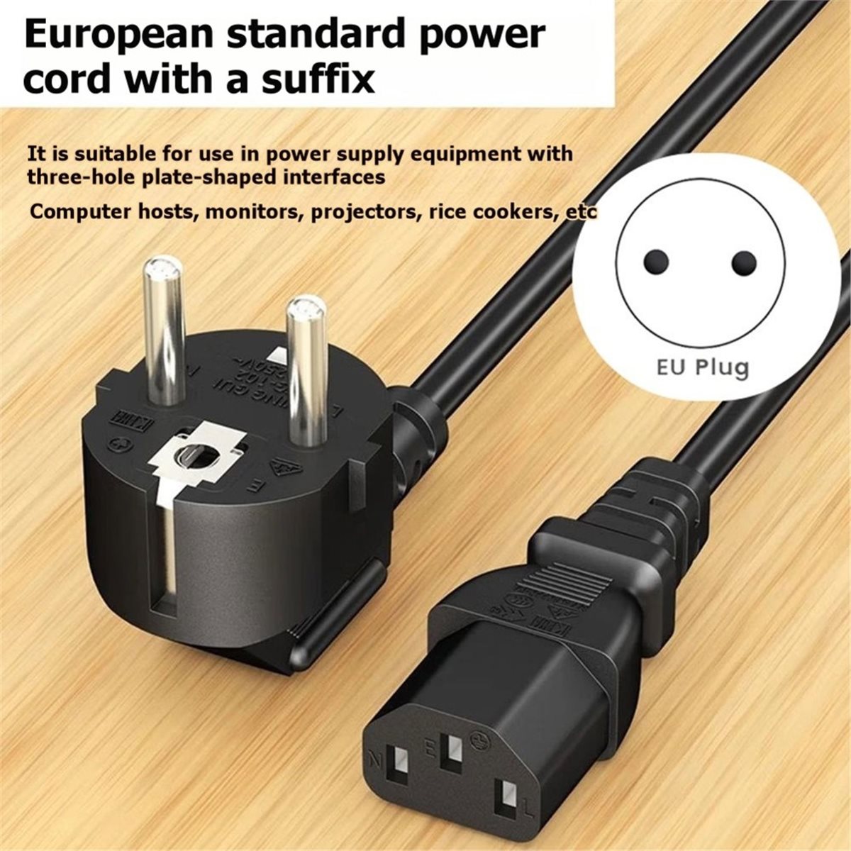 อัปเดต ปลั๊ก EU C13 สายไฟ 1.5  - Psu Computer บทวิจารณ์และราคา