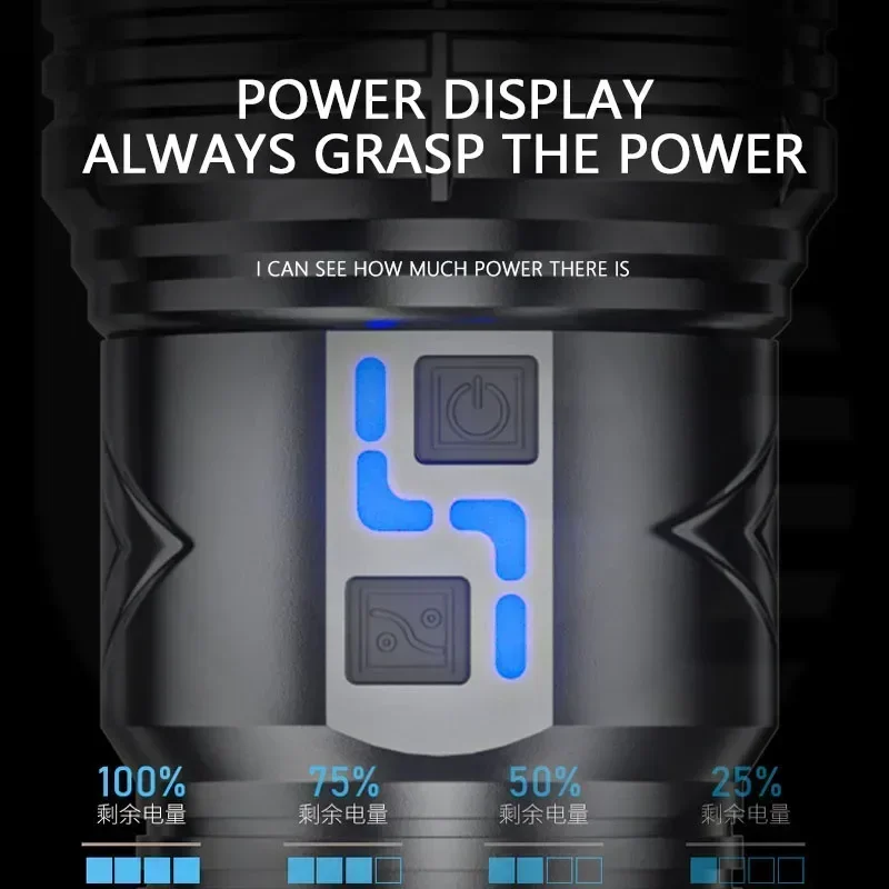 99000000LM ไฟฉาย LED สว่างเป็น - Power Supply บทวิจารณ์และราคา