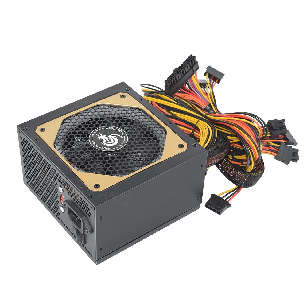 ATX 400W 600W 110-230V RGB 12V - Power Supply 650W บทวิจารณ์และราคา